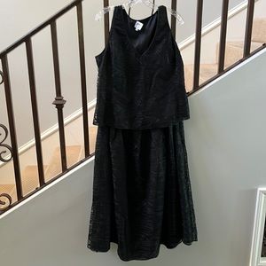 Armani Collezioni Two Piece Camisole with Full Length Ball Gown Skirt